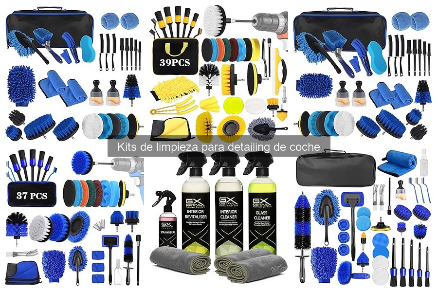 Dónde comprar kits de limpieza para detailing de coche a buen precio