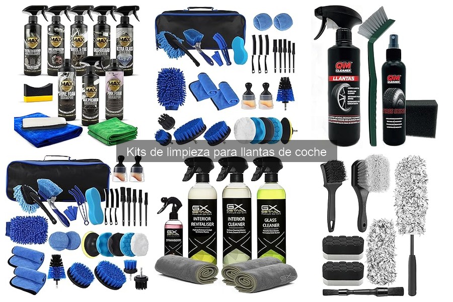 Dónde comprar kits de limpieza para llantas de coche en 2023