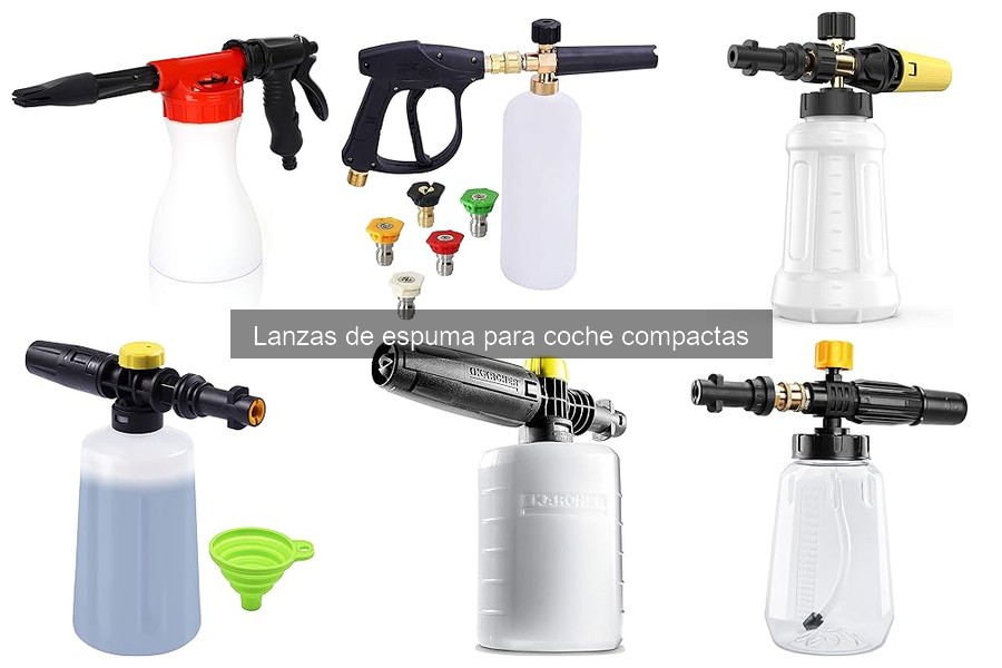 Dónde comprar lanzas de espuma para coches de forma segura
