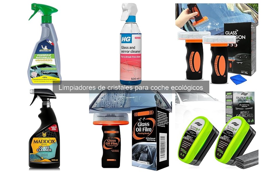 Dónde comprar limpiadores de cristales ecológicos para coche
