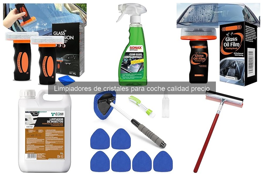 ¿Dónde comprar limpiadores de cristales para coche baratos?