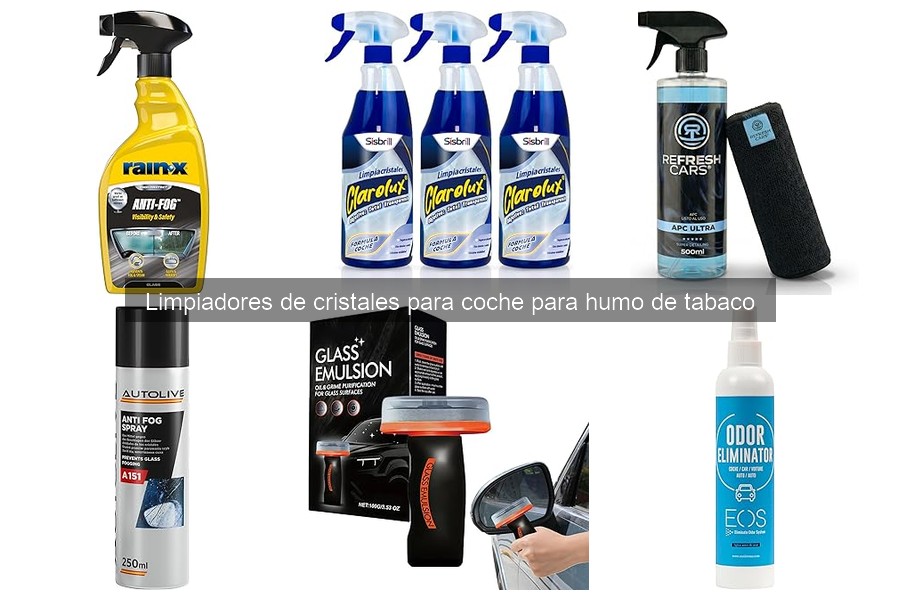 Dónde comprar limpiadores de cristales para humo de tabaco