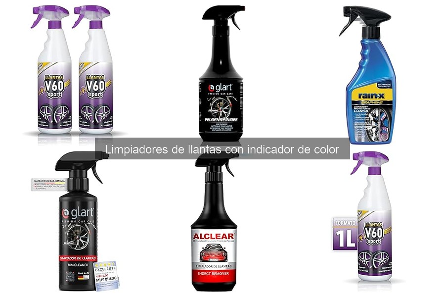Dónde Comprar Limpiadores de Llantas con Indicador de Color