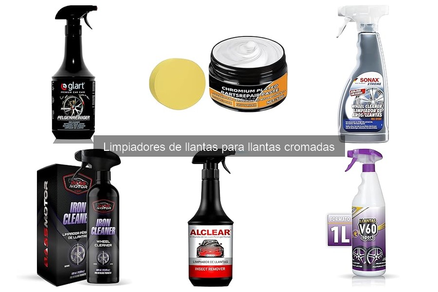 Dónde comprar limpiadores de llantas cromadas: mejores opciones