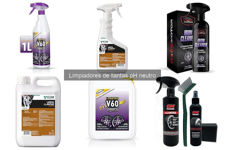 Dónde comprar limpiadores de llantas pH neutro al mejor precio