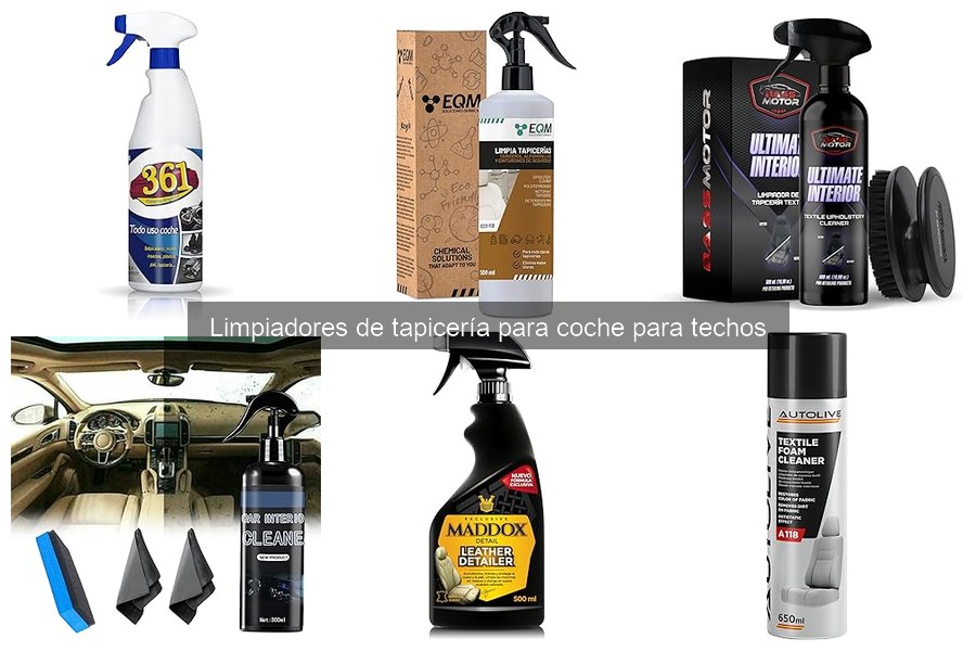 Dónde comprar los mejores limpiadores de tapicería para coches