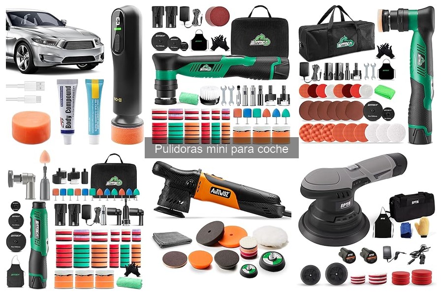 Dónde comprar pulidoras mini para coche: guía y precios