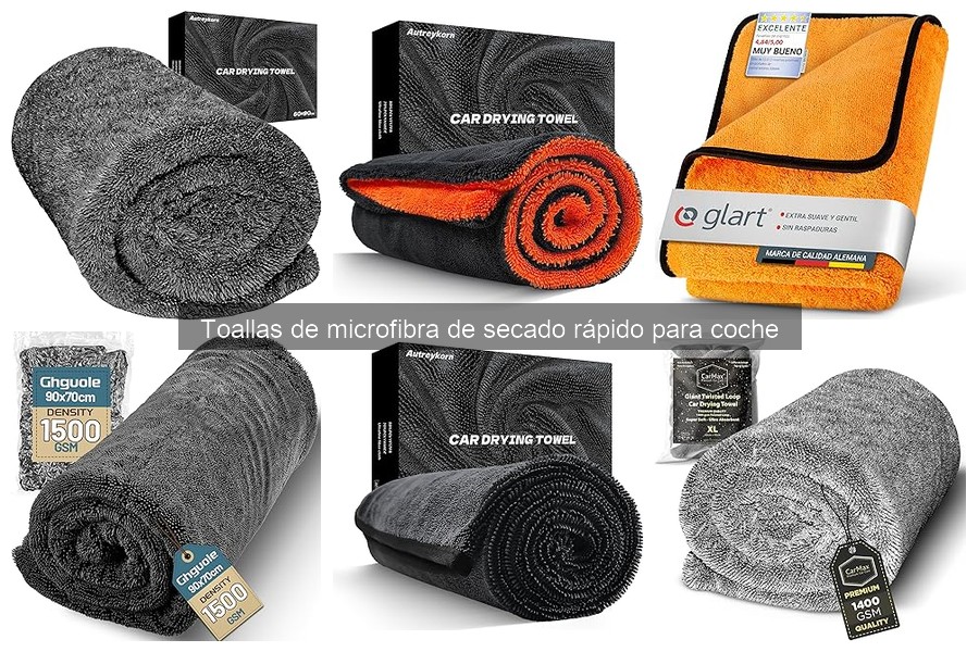 Dónde Comprar Toallas de Microfibra de Secado Rápido para Coche