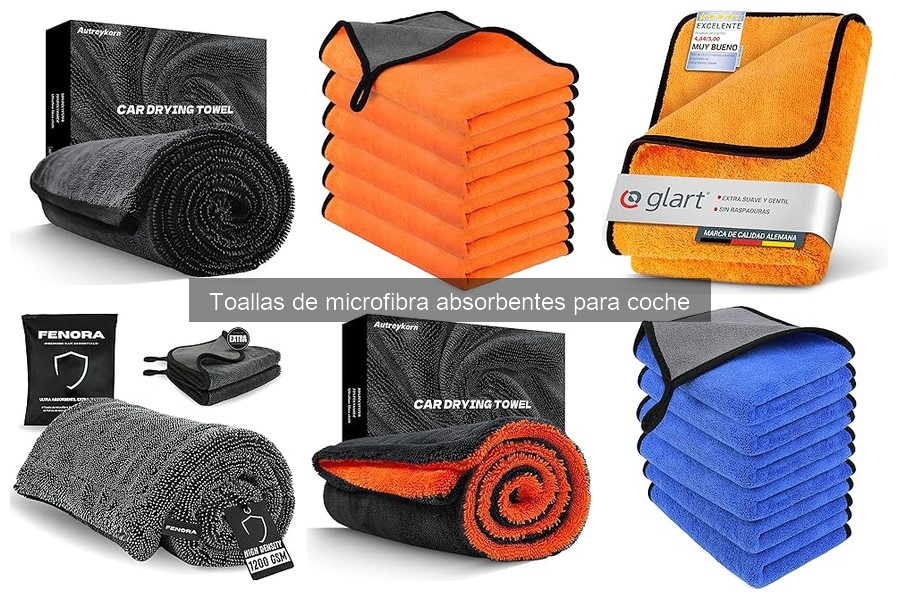 Dónde comprar toallas de microfibra para coche y ofertas