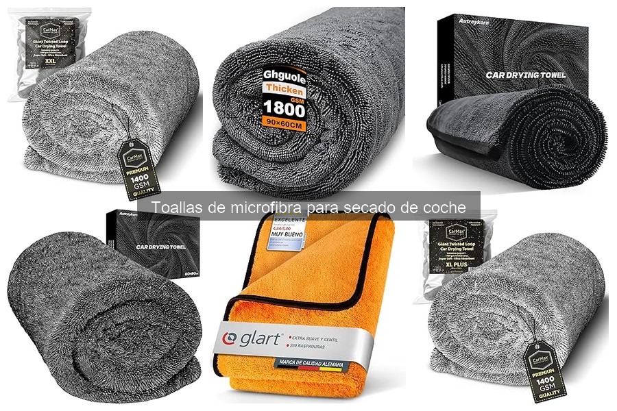 Dónde comprar toallas de microfibra para coches baratas