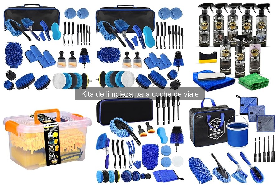 Dónde comprar un kit de limpieza para coche de viaje