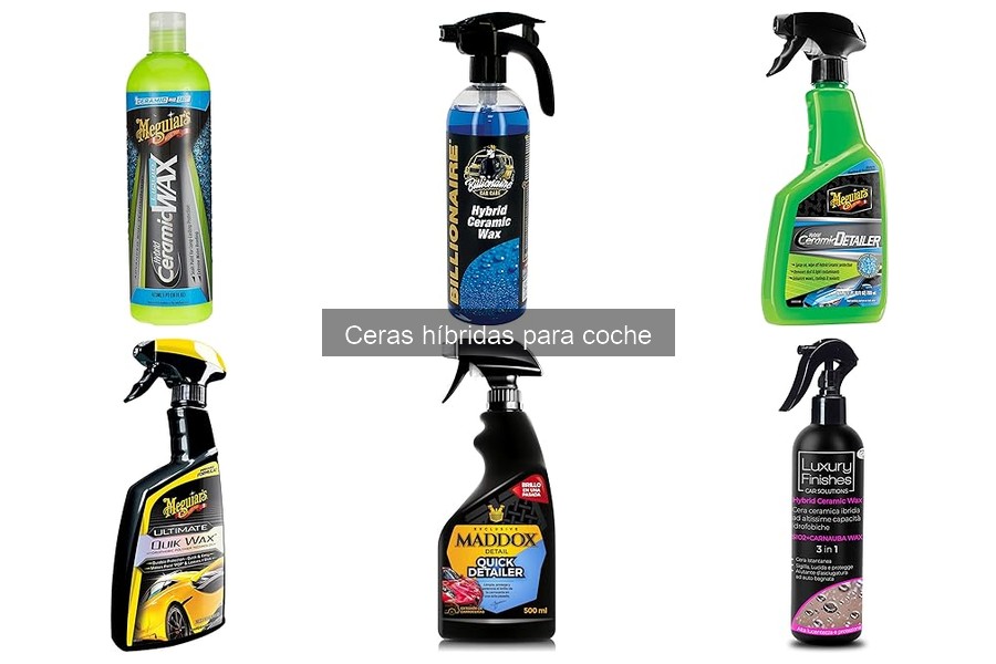 Durabilidad de las ceras híbridas para coche: ¿Cuánto duran?
