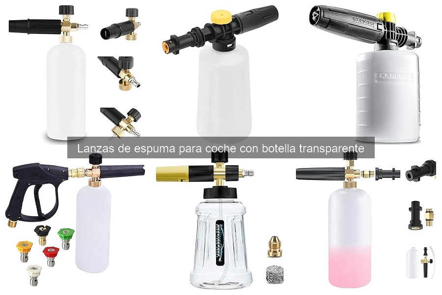 Efectividad de las Lanzas de Espuma para Lavado de Coches