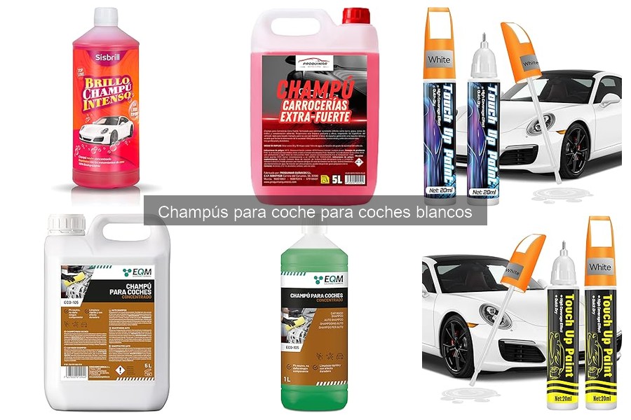 Efectos del Uso Prolongado de Champús para Coches Blancos