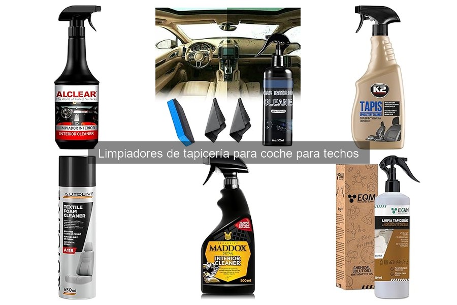 Eficacia de limpiadores de tapicería para manchas de grasa