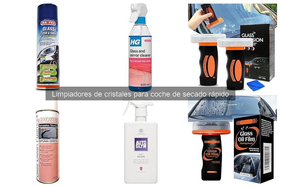 Elegir el Mejor Limpiador de Cristales de Secado Rápido