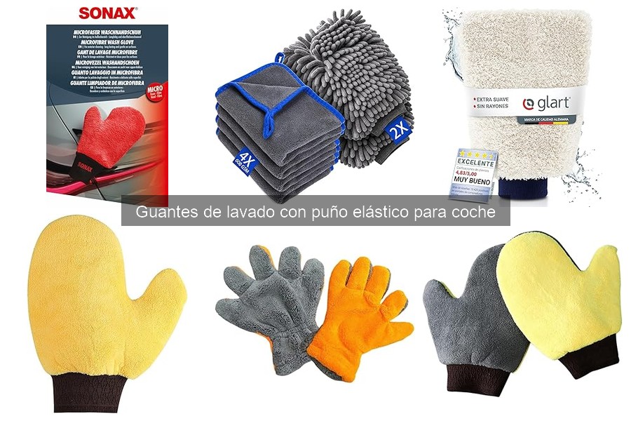 Errores al elegir guantes de lavado para tu coche