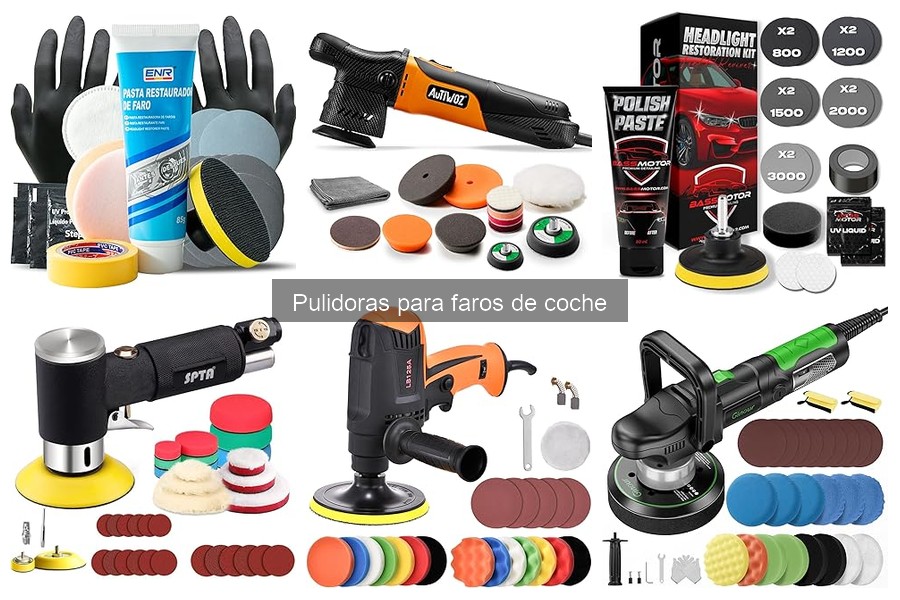 Errores comunes al comprar pulidoras para faros de coche
