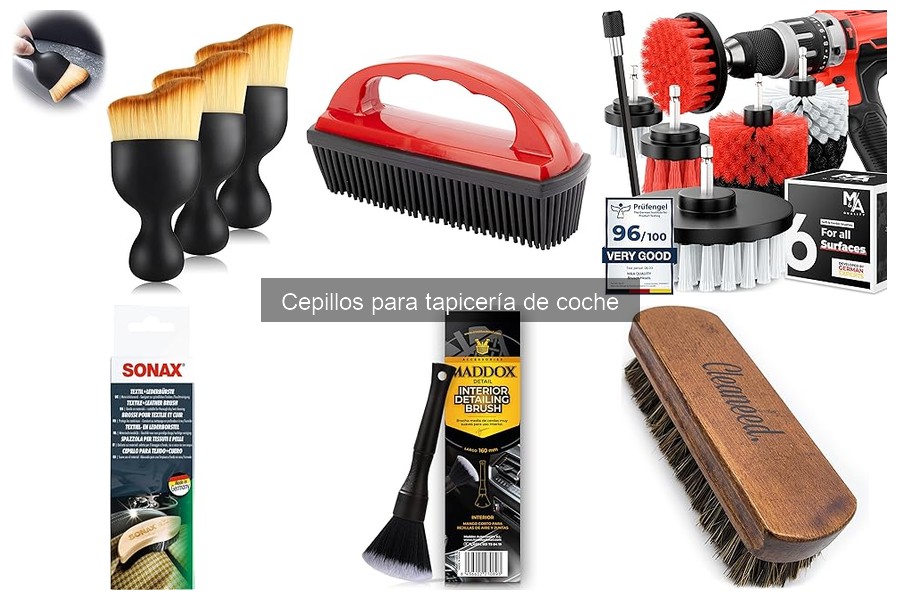 Errores comunes al elegir cepillos para tapicería de coche