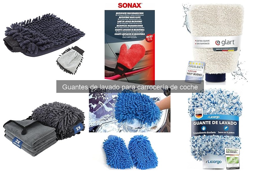 Errores comunes al elegir guantes de lavado para coche