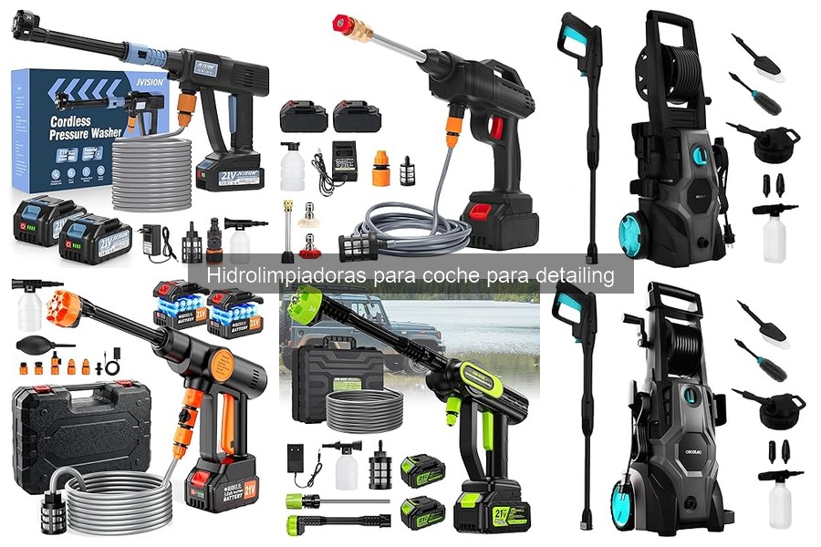 Errores comunes al elegir hidrolimpiadoras para detailing