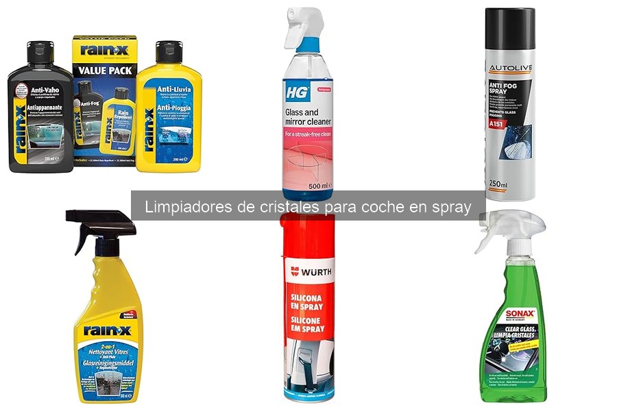 Errores comunes al elegir limpiadores de cristales en spray