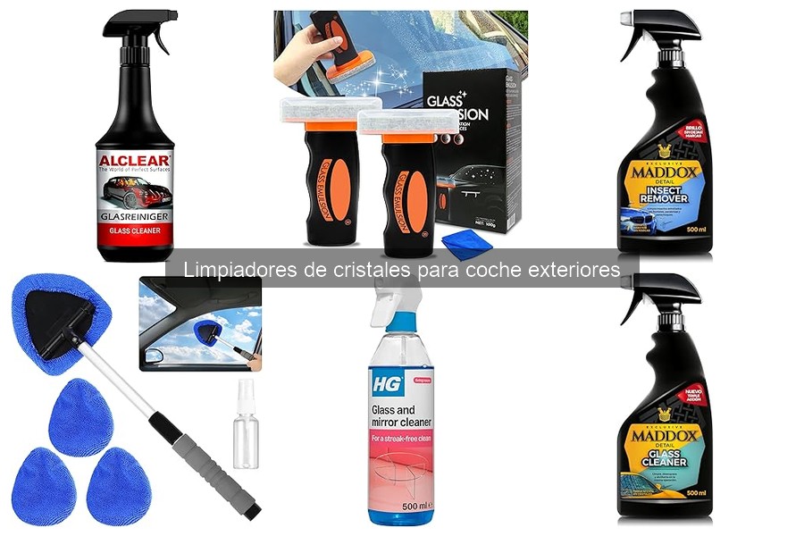Errores comunes al elegir limpiadores de cristales para coche