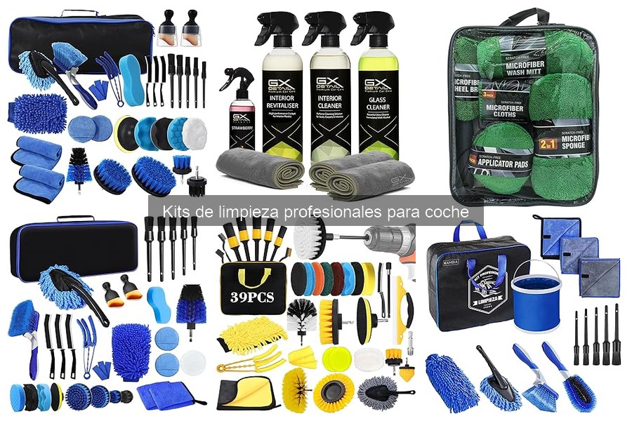 Errores comunes al elegir un kit de limpieza para coche