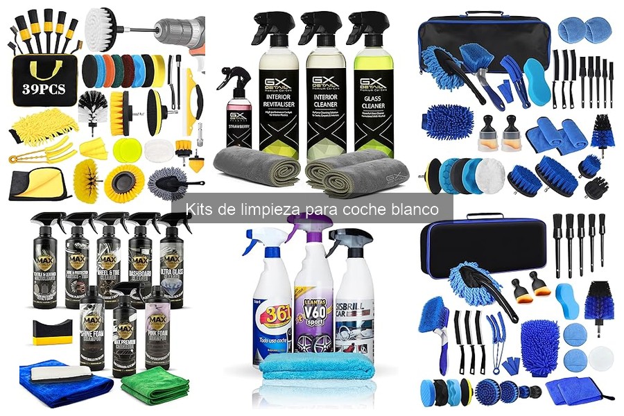 ** Errores comunes al limpiar coches blancos: ¡Evítalos!
