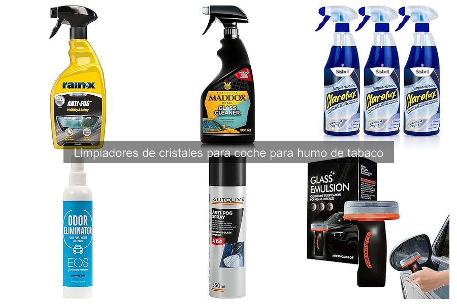 Errores comunes al limpiar cristales de coches por humo de tabaco