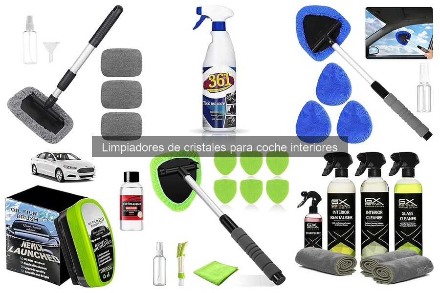 Errores comunes al limpiar cristales interiores del coche