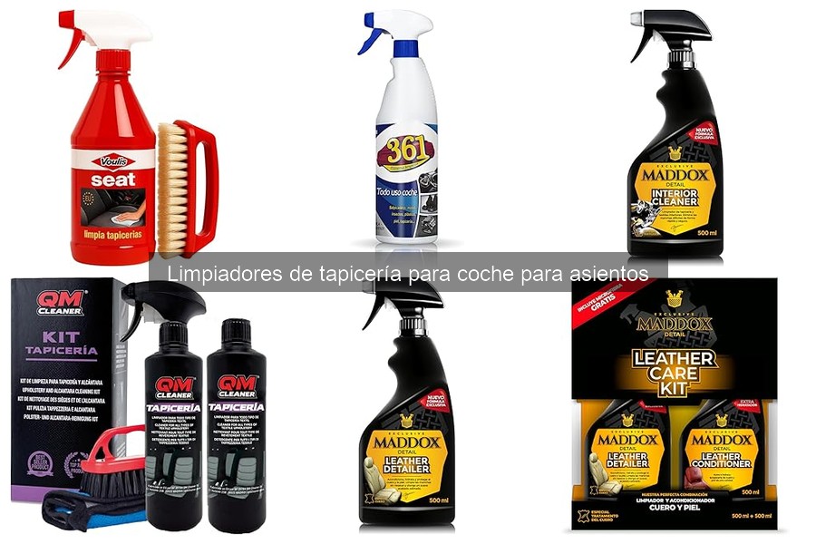 Errores comunes al limpiar la tapicería de coche y soluciones
