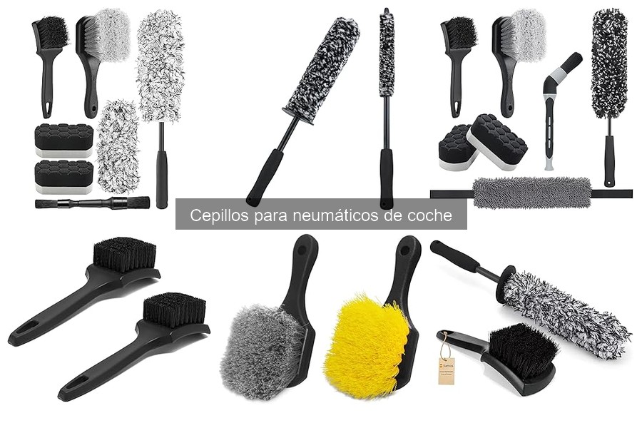 Errores comunes al limpiar neumáticos con cepillos