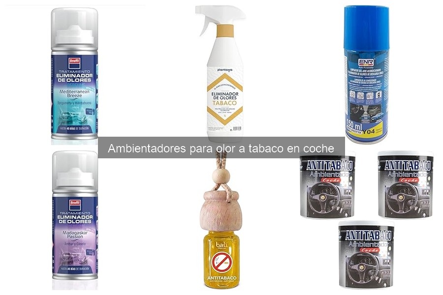 Errores comunes al usar ambientadores para tabaco en coche