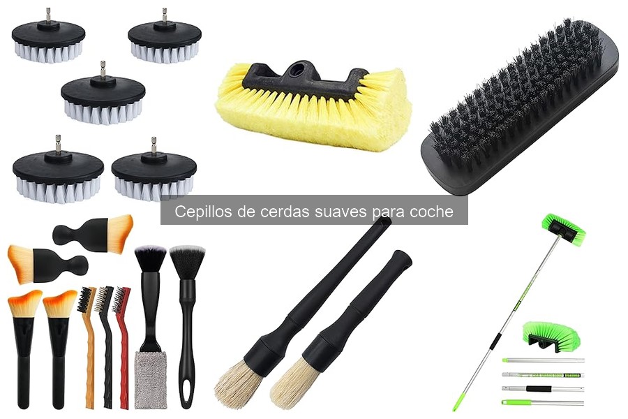 Errores comunes al usar cepillos de cerdas suaves para coche