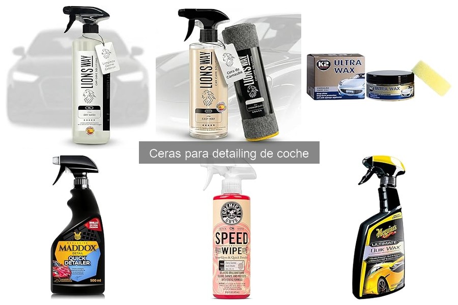 Errores comunes al usar ceras para detailing de coche