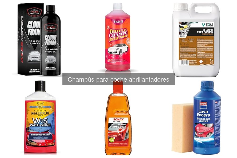 Errores comunes al usar champús abrillantadores para coches