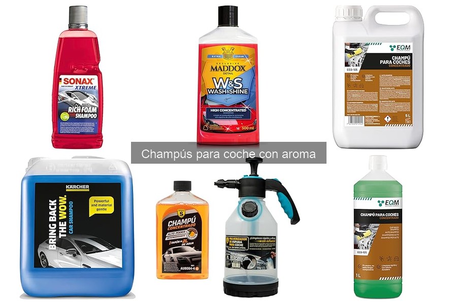 Errores comunes al usar champús para coche con aroma