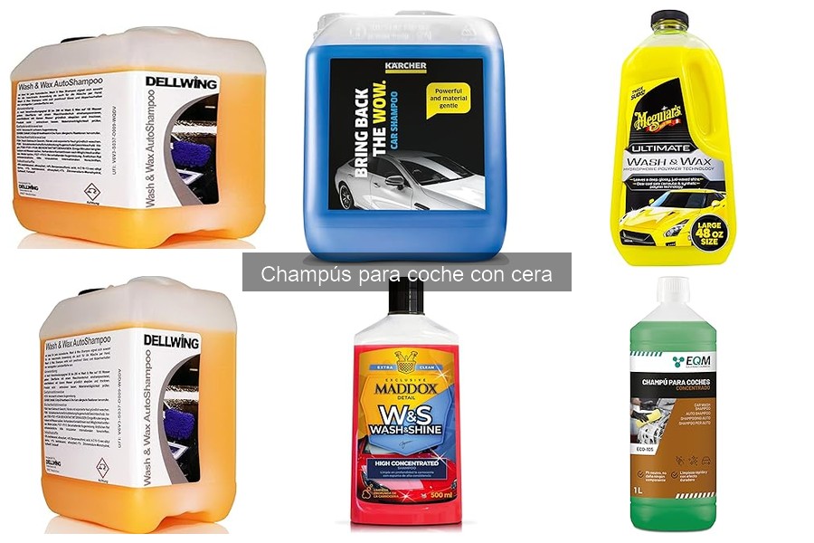 Errores comunes al usar champús para coche con cera