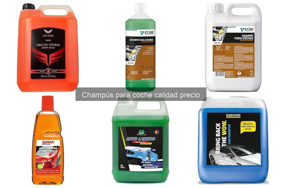 Errores comunes al usar champús para coche y cómo evitarlos