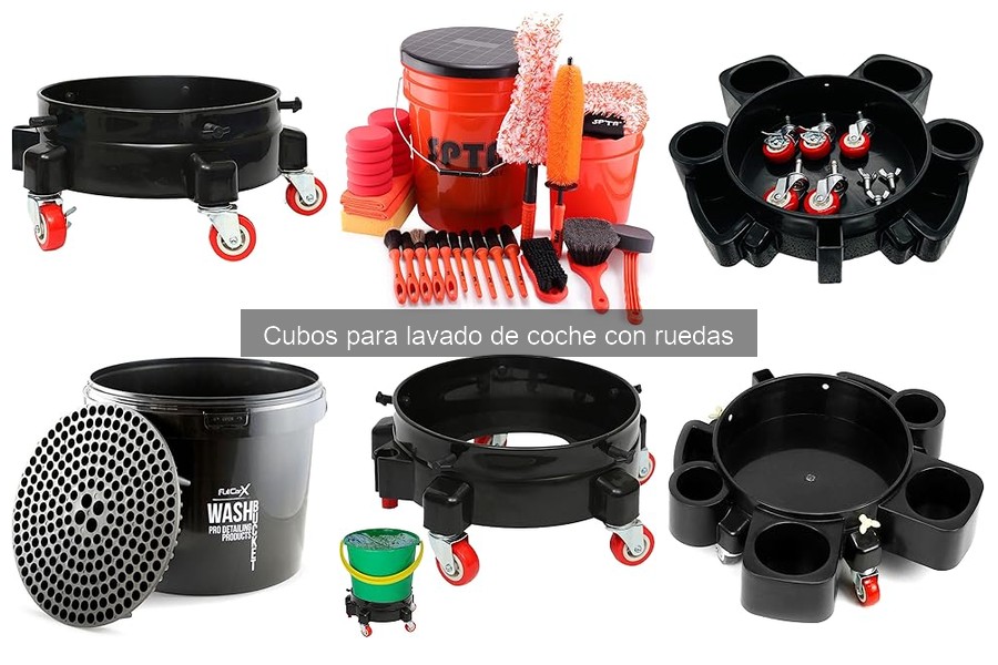 Errores comunes al usar cubos para lavado de coche con ruedas