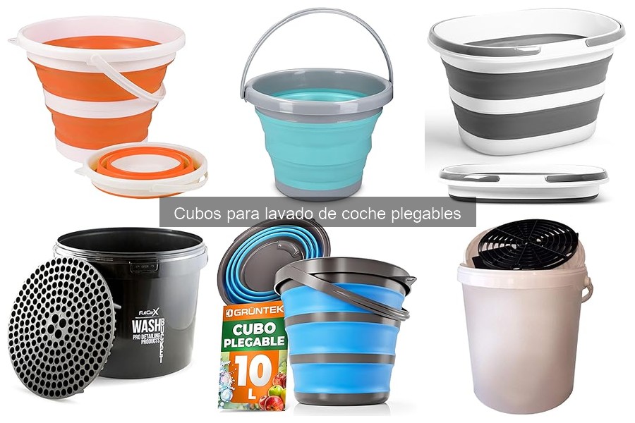 Errores comunes al usar cubos plegables para lavado de coches