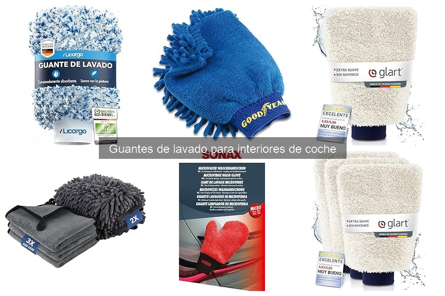 Errores comunes al usar guantes de lavado de coche