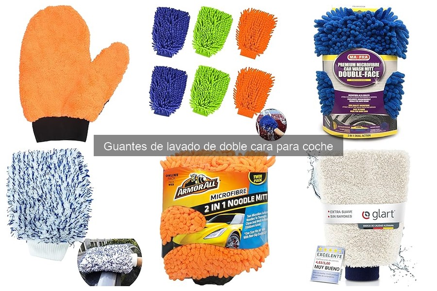 Errores comunes al usar guantes de lavado de doble cara para coche