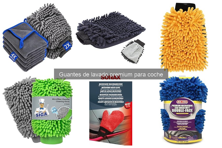 Errores comunes al usar guantes de lavado premium para coche