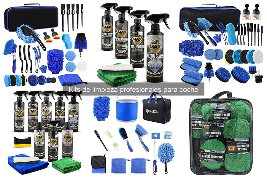 Errores comunes al usar kits de limpieza de coche