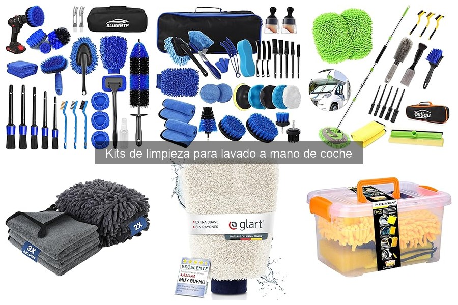 Errores comunes al usar kits de limpieza para coche