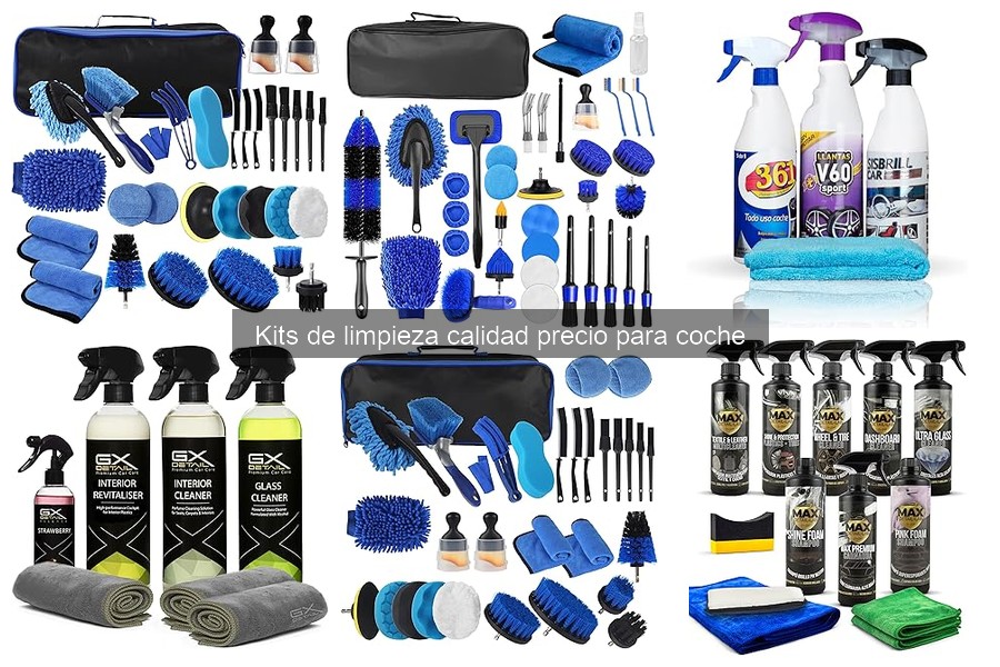 Errores comunes al usar kits de limpieza para tu coche