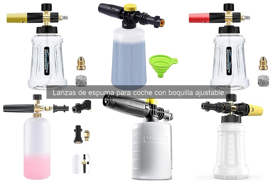 Errores comunes al usar lanzas de espuma para limpiar coches