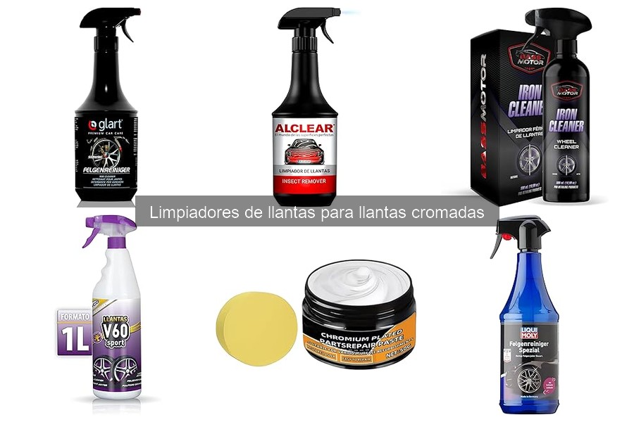 Errores comunes al usar limpiadores de llantas cromadas
